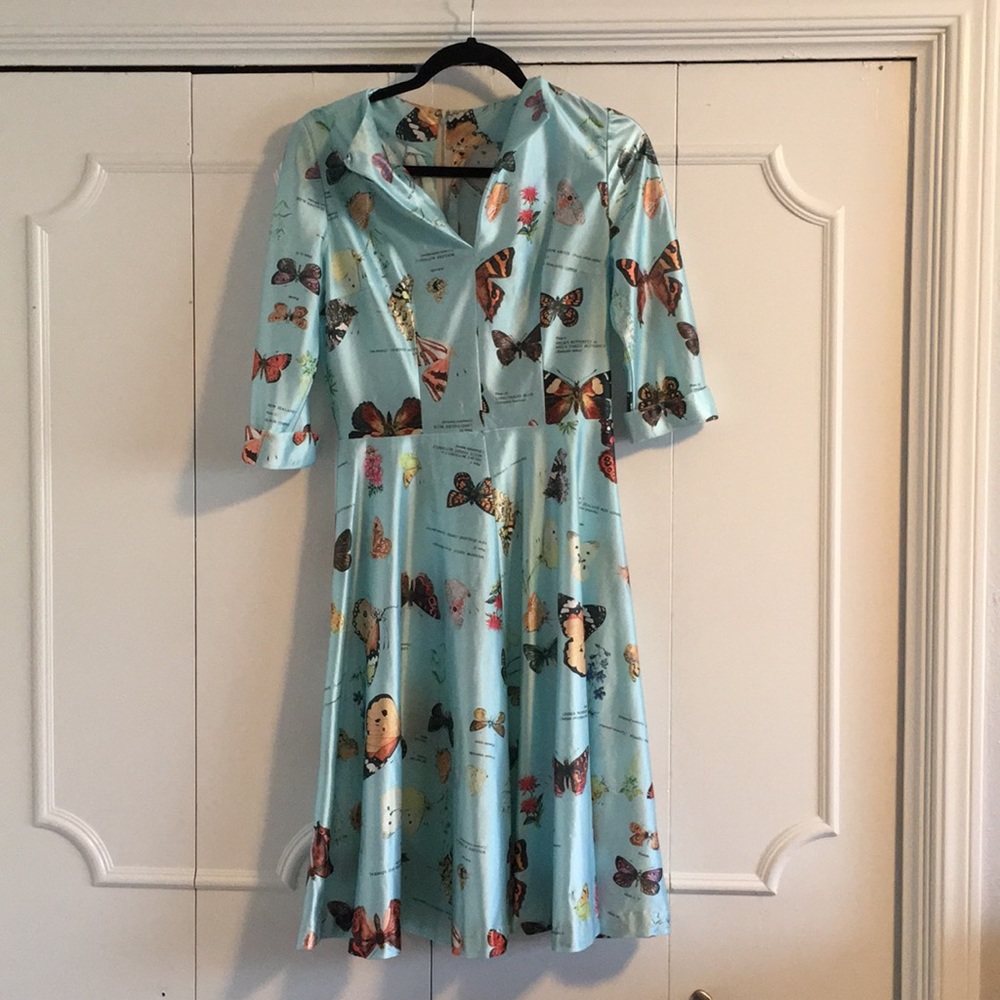Vintage Butterfly Dress